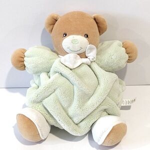 Kaloo green bear plush 9”